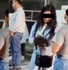 Capturas de mujer ebria provocando un escándalo en un alcoholímetro de Torreón.