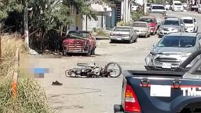 Este lamentable percance tuvo lugar poco después de las 9:00 horas en la calle Sindicalismo