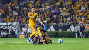 Tigres vs Pachuca desde el Estadio Universitario.