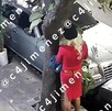 Hombre vestido de mujer se roba una planta de una casa en la alcaldía Venustiano Carranza.