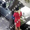 Hombre vestido de mujer se roba una planta de una casa en la alcaldía Venustiano Carranza.