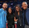 Barack y Michelle Obama se dieron cita en el Intuite Dome para presenciar el Juego de las Estrellas de la NBA.