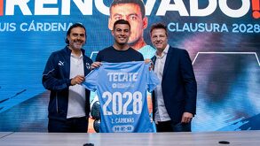 Luis 'Mochis' Cárdenas en un partido de Liga MX con los Rayados.