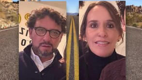 Fotografía de dos esposos hallados muertos en Puebla.