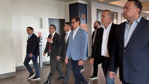 Samuel García viajó a Houston, Texas para ver termas relacionados al Mundial 2026 en el NRG Stadium.