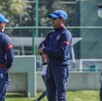 Luis Armando González, en el campo de entrenamiento de La Noria.