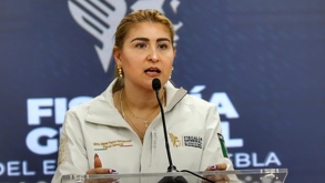 idamis pastor titular de la fge puebla habla sobre el asesinato de karina y alexandro