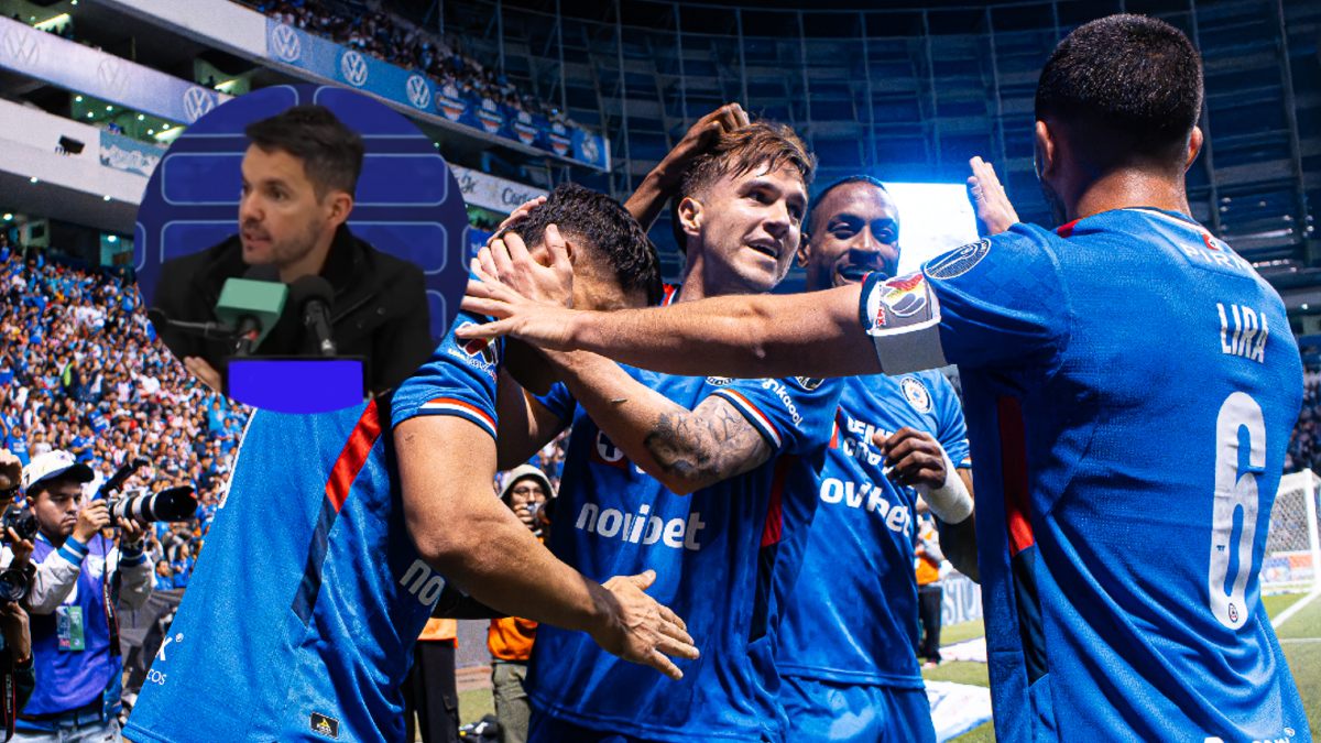 Nicolás Larcamón habló sobre la victoria de Cruz Azul ante Chivas en el Clausura 2026.