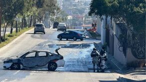 Bloqueo en Baja California tras muerte de El Mencho