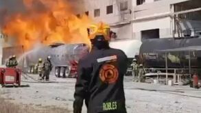 Movilización de bomberos en Apodaca