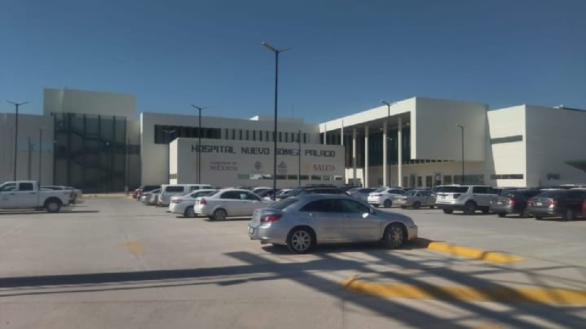 Fachada del Hospital de Gómez Palacio.