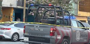 Moviliazación policiaca por muerto a balazos en García, Nuevo León