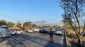 Movilización por atropello en Escobedo.