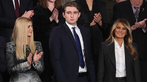 El palco de la Primera Dama, Melania Trump