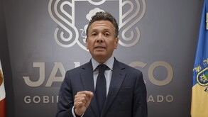 Pablo Lemus en casa Jalisco durante el Código Rojo