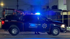 Movilización de policías de Juárez por asesinato.