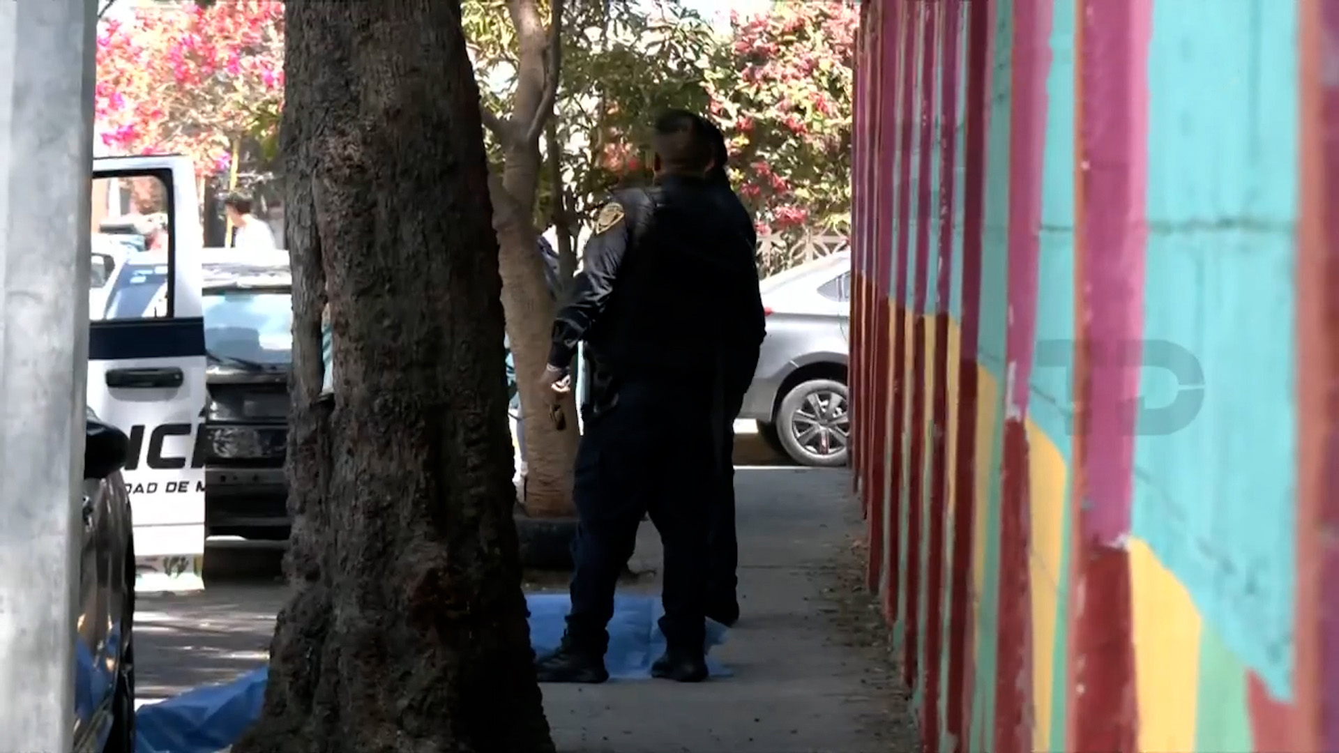 Un hombre murió tras ser golpeado en la Col. Ampliación La Providencia. La SSC resguarda la zona frente a la Primaria Carlos Fuentes Martínez.