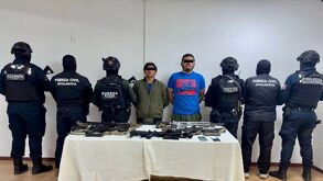 Hombres detenidos en Linares con armas de fuego