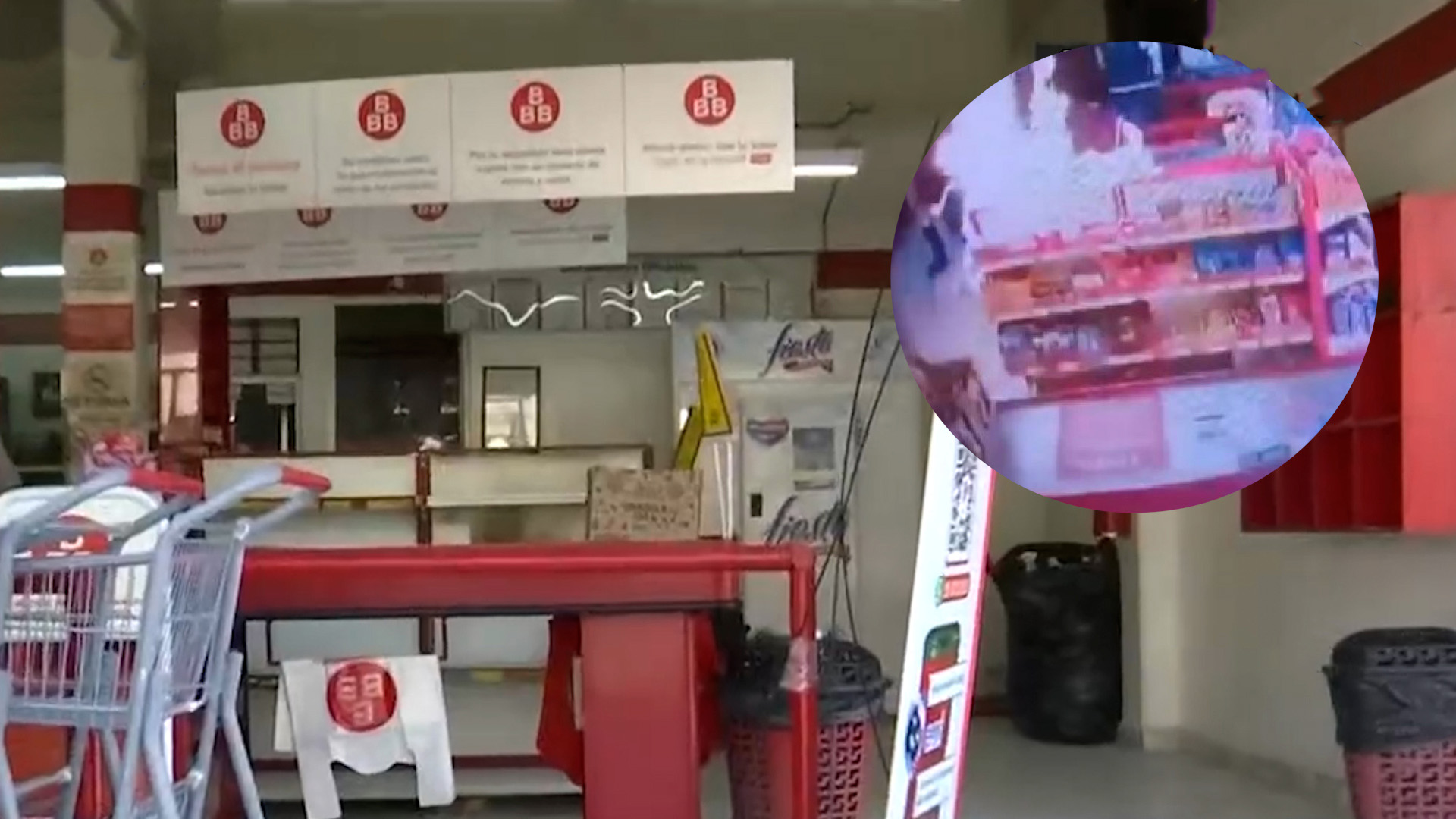 La familia de Henry denuncian que el extintor se quedó colgado mientras los empleados se escondían.