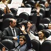 Cámara de Diputados aprobando la reforma para la reducción de la jornada laboral a 40 horas en México.