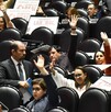 Cámara de Diputados aprobando la reforma para la reducción de la jornada laboral a 40 horas en México.