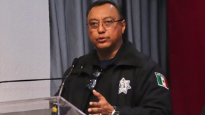 Fotografía de Alberto Perea, secretario de Seguridad Ciudadana de Tlaxcala.