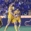 Jugadores de Tigres luego de la derrota ante Mazatlán en el Clausura 2023.