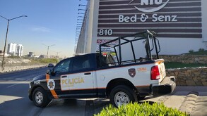 Movilización de policías en hotel de Guadalupe