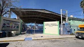 Instalaciones de escuela primaria Alfonso Reyes Aurrecoechea en Santa Catarina.