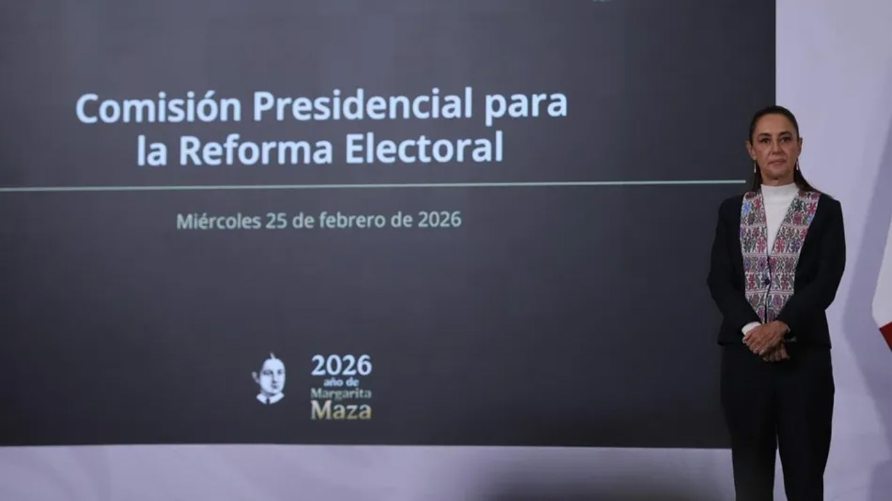 La presidenta Claudia Sheinbaum presentó una reforma electoral con cuatro ejes y 10 puntos.