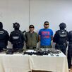 Hombres detenidos en Linares con armas de fuego