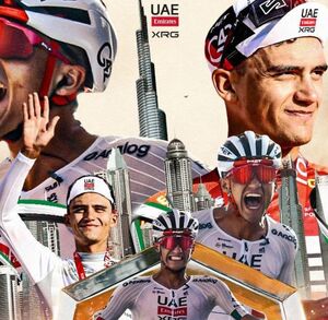 Isaac del Toro se coronó campeón del UAE Tour 2026.