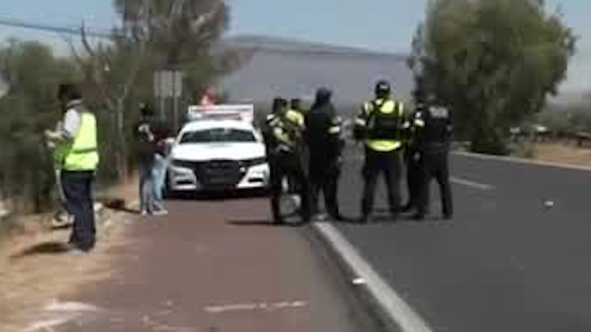 Habitantes del poblado de San Lorenzo liberaron los dos sentidos de la autopista tras un bloqueo que duró al rededor de 40 minutos.