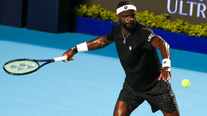 Tiafoe en acción en el ATP 500 de Acapulco