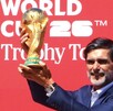 Trofeo del Mundial 2026 llegando a México para iniciar el tour oficial.