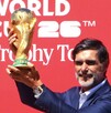 Trofeo del Mundial 2026 llegando a México para iniciar el tour oficial.