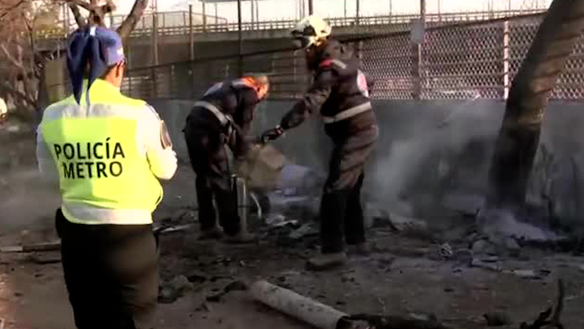 Los hechos ocurrieron a las afueras de la estación La Raza en la línea amarilla del STC.