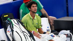 Rodrigo Pacheco fue eliminado en la primera ronda del Abierto Mexicano de Tenis en Acapulco y tuvo que continuar participando solo en la competencia de Dobles.