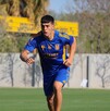 Juan Brunetta y Rodrigo Aguirre entrenando con Tigres.