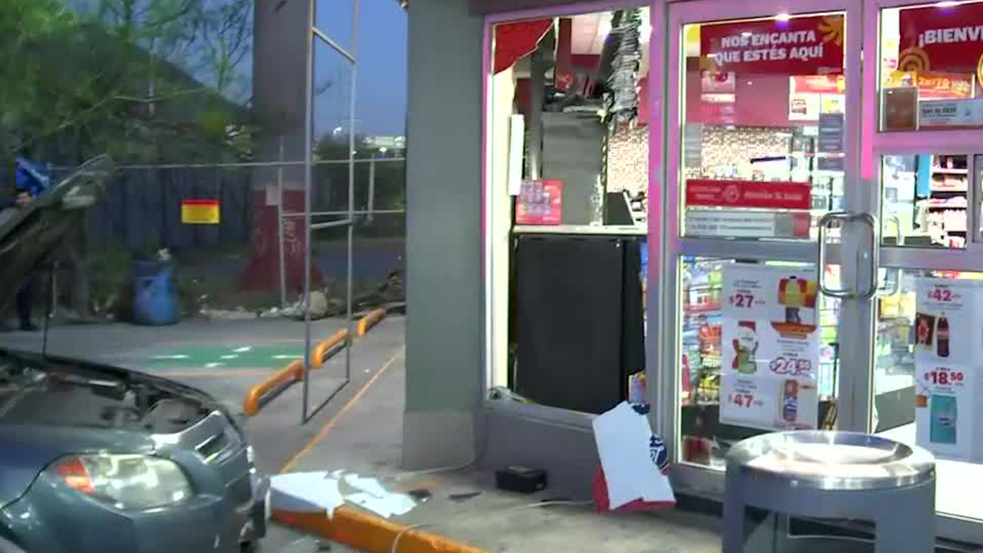 Los hechos ocurrieron en la Avenida Eloy Cavazos en el municipio de Guadalupe, Nuevo León.