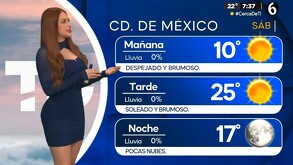 Un canal de baja presión y el ingreso de humedad del océano Pacífico hacia el centro del país.