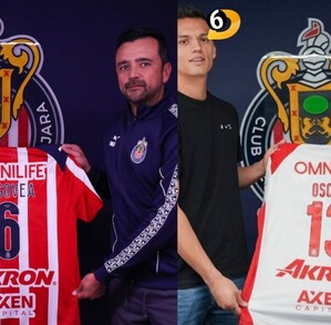 Fotos oficiales de la renovación de los jugadores de Chivas.