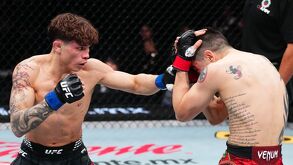 Brandon Moreno perdió contra el británico Lone'er Kavanagh en UFC Fight Night México 2026.
