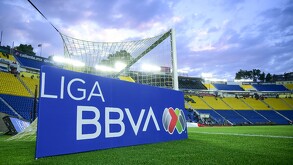 Logo Oficial de la Liga MX desde Estadio Ciudad de los Deportes.