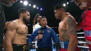 Emanuel Navarrete y Eduardo Núñez se enfrentaron en Glendale, Arizona.