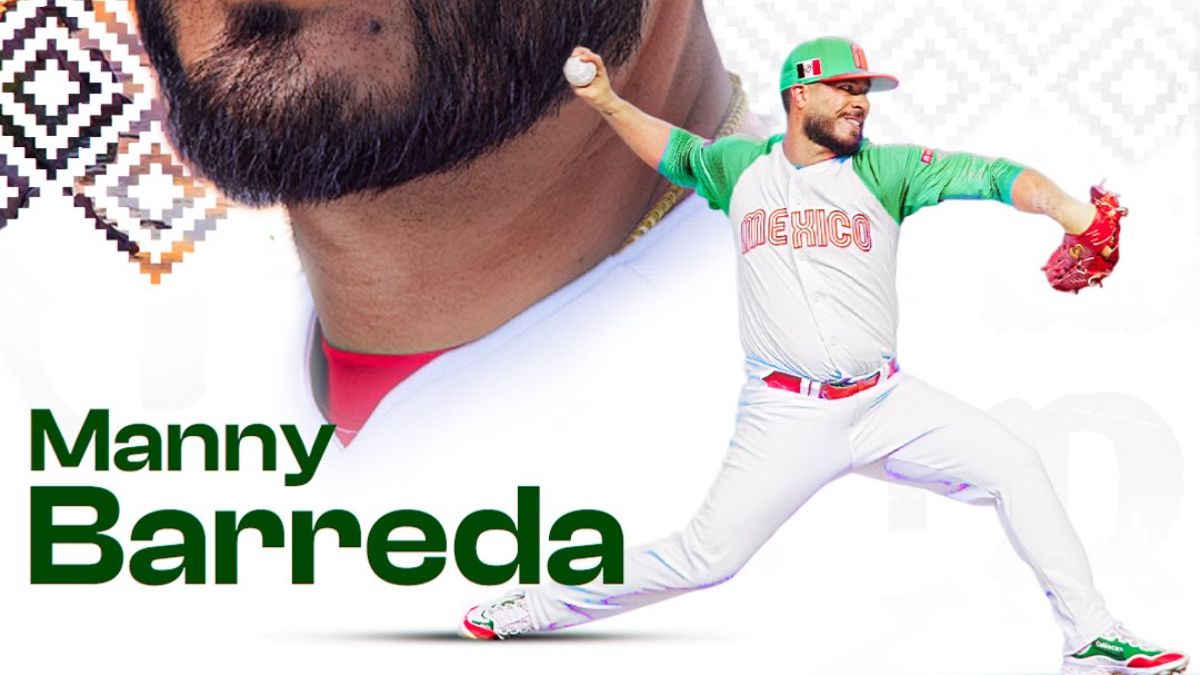 Manny Barreda irá al Clásico Mundial de Beisbol con la Selección Mexicana.