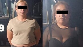 Mujeres detenidas por robo de celular en hotel en Centro de Monterrey