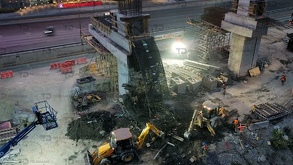 Una estructura en proceso de construcción correspondiente a la Línea 4 del Monorriel colapsó durante la madrugada de este domingo 1 de marzo.