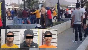 Detenidos por riña en presa La Boca en Santiago.