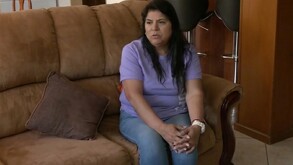 Sandra, sobreviviente al ataque de su vecino dentro de su casa en Chimalhuacán.